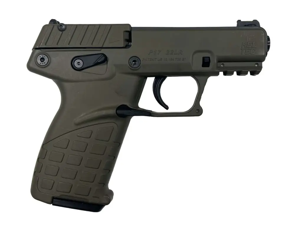 KelTec P17 .22 LR 3.93" Barrel 16+1 Capacity OD Green Pistol