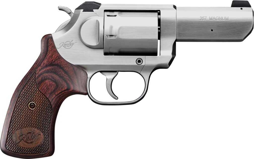 Kimber K6S 357 Mag 3-Inch Revolver Engraved Stainless - Kimber K6S 3 inch