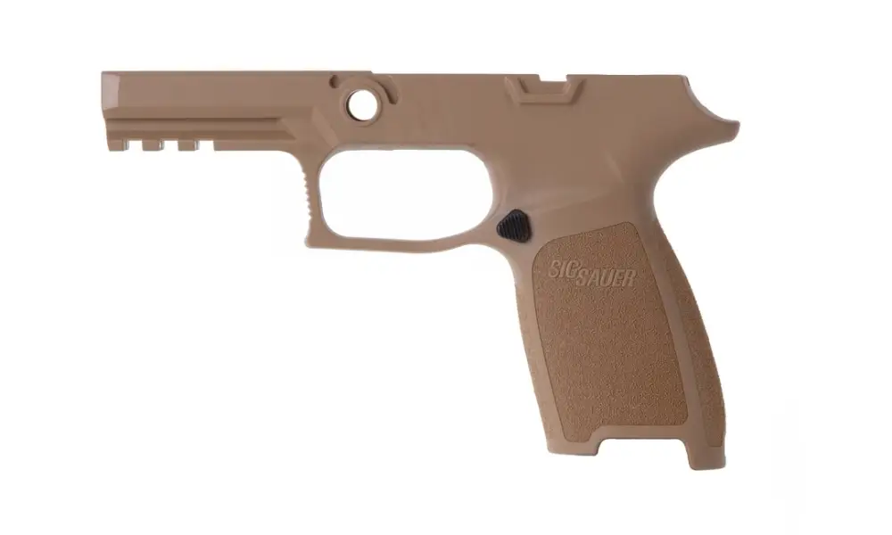 SIG Sauer P320 Grip Module, Coyote, 9mm/.40 S&W/.357 SIG, Carry, Medium, additional view 4