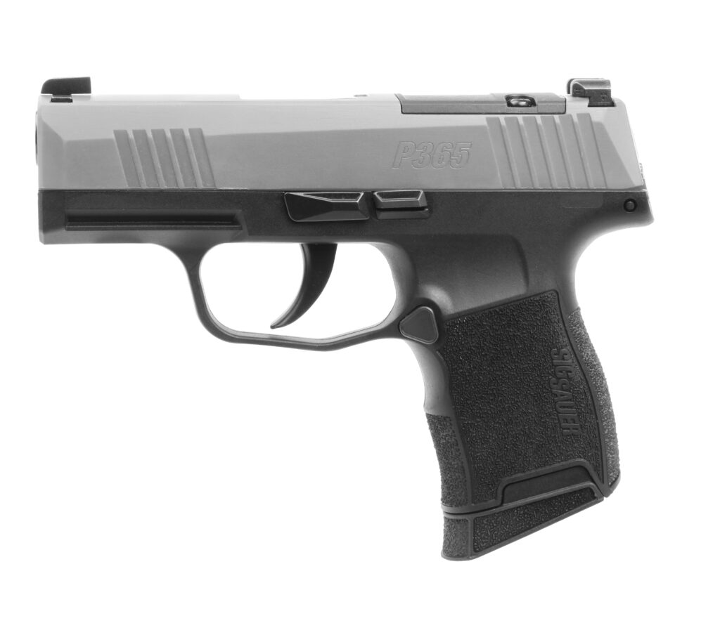 SIG Sauer P365 Stainless/Black 9mm Pistol, 3.1" Barrel, 10+1-Round