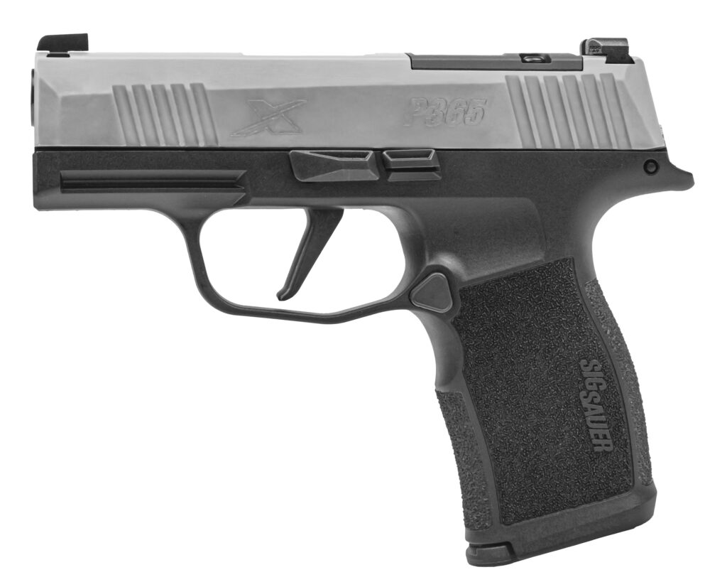 SIG Sauer P365X Stainless/Black 9mm Pistol, 3.1" Barrel, 12+1-Round