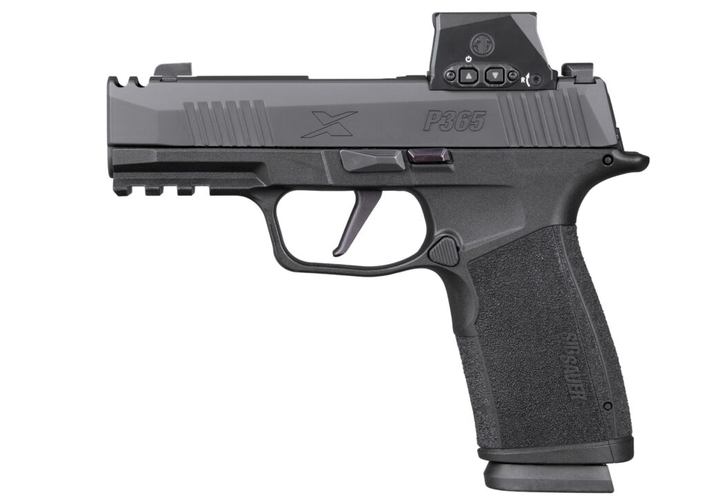 SIG Sauer P365 XMacro Comp with ROMEO-X SIG-LOC 9mm Pistol, 3.1" Barrel, 17+1 Capacity