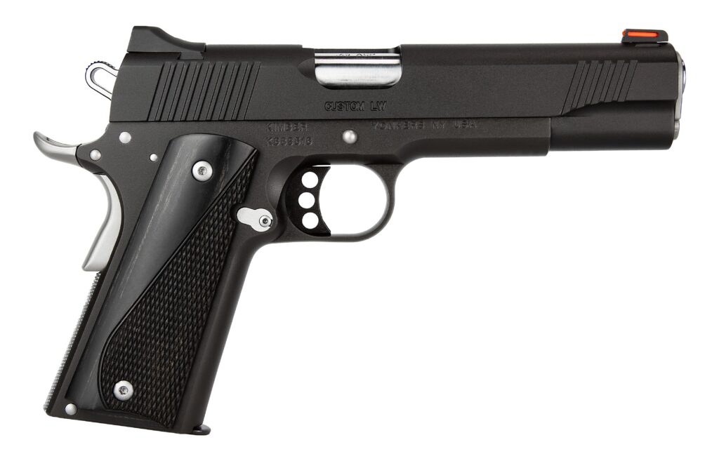Kimber Custom LW Nightstar .45 ACP 5-Inch Pistol Black - Kimber Custom LW Nightstar