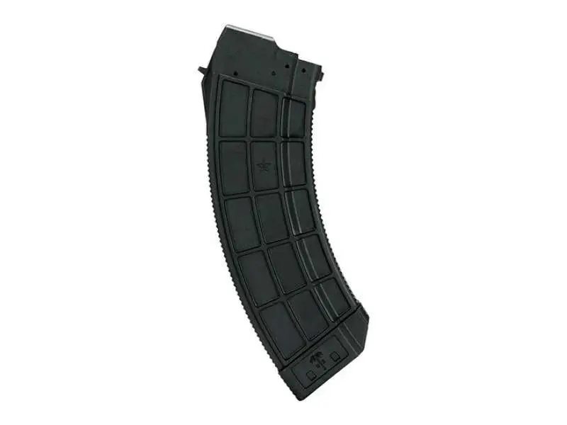 US PALM AK30R 7.62x39mm 30-Round Magazine, Black