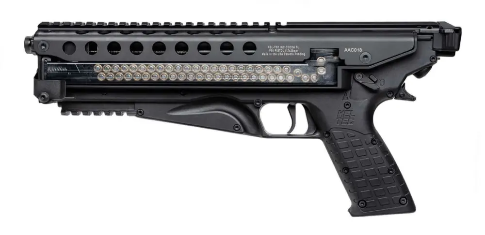 KelTec P50 5.7x28mm 9.6" Barrel 50+1 Capacity Black Pistol