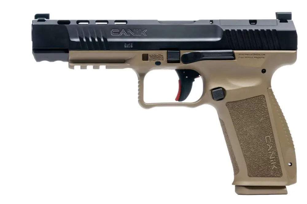 Canik METE SFx 9mm Pistol, 5.2" Barrel, 20+1, Black/FDE product image