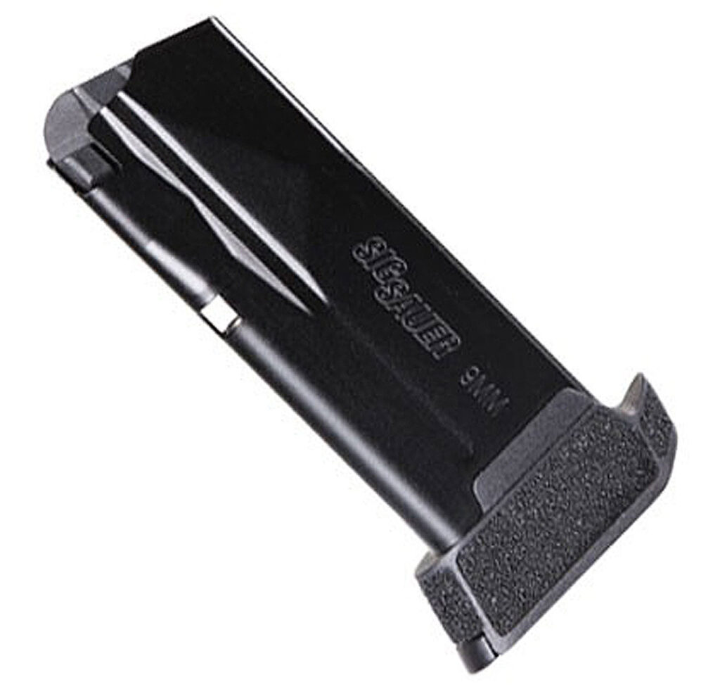 SIG P365 9mm 12-round magazine, black steel