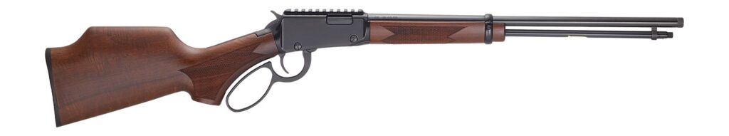 Henry H1 Bandit Rifle .22 WMR 12rd Capacity 18.5" 1/2"28 Threaded Barrel Walnut Stock