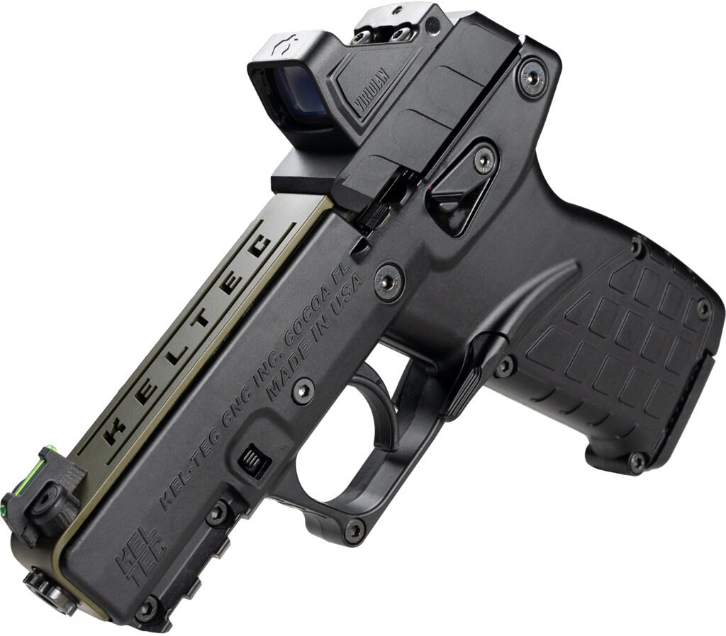 KelTec P17 Optic Package .22 LR 3.93" Barrel 16+1 Capacity OD Green Pistol