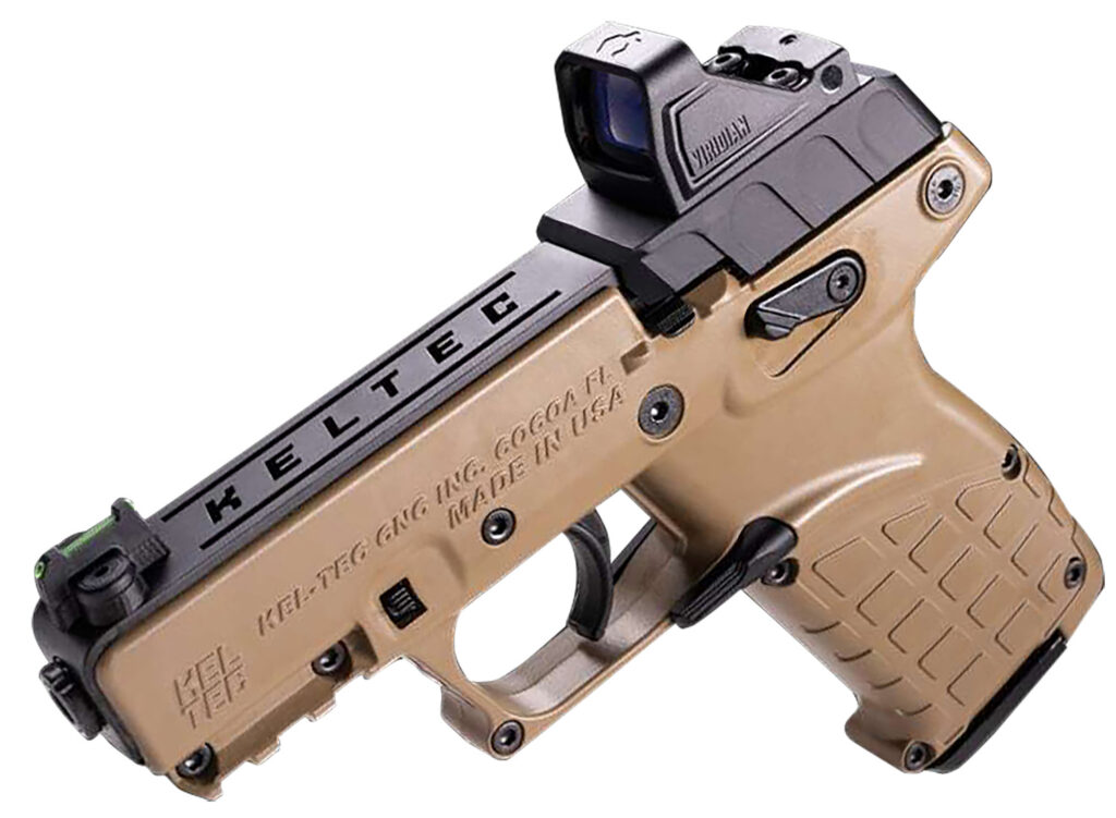 KelTec P17 Optic Package .22 LR 3.93" Barrel 16+1 Capacity FDE Pistol