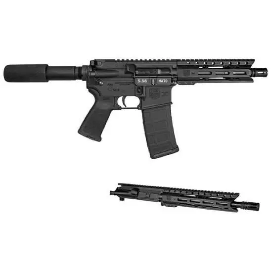 Diamondback DB15 Carbon Series 5.56 NATO/.300 Blackout 7" - 10" Pistol, Black product image