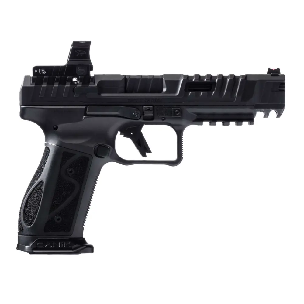 Canik SFx Rival-S Dark Side 9mm Pistol with Mecanik MO2, 5" Barrel, 18+1, Black product image