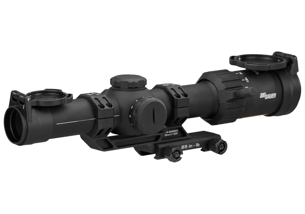 Sig Sauer Tango-MSR 1-6x24mm 30mm FFP Black LPVO Rifle Scope - Image 6