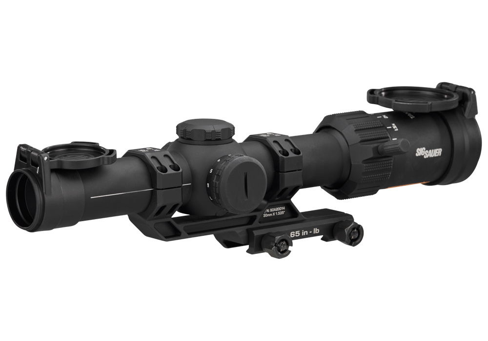 Sig Sauer Tango-MSR 1-6x24mm 30mm FFP Black LPVO Rifle Scope - Image 8