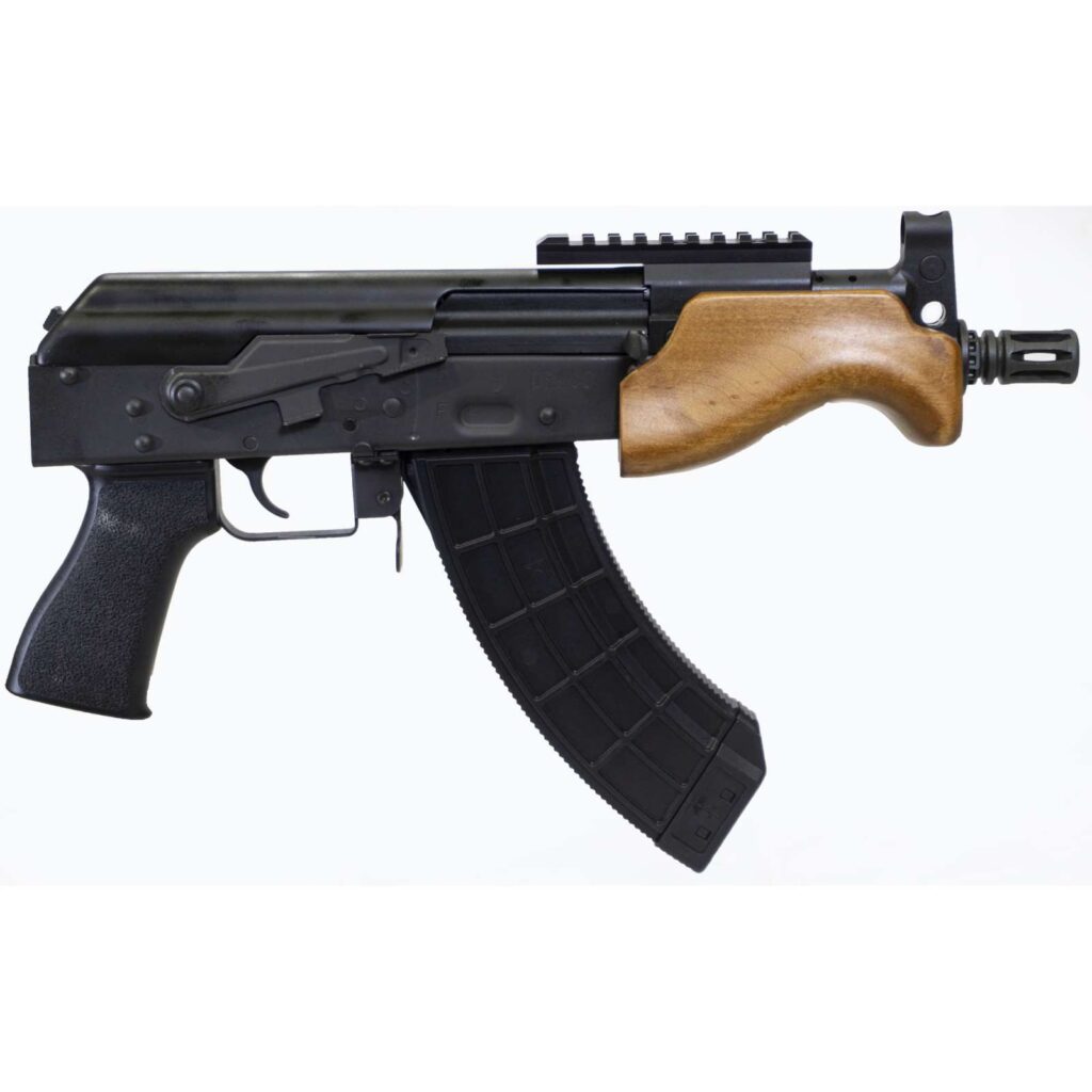 Century Arms Micro Draco 7.62x39mm 6" Pistol, 30-Round, Wood