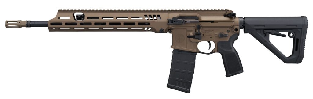 SIG Sauer SIG516 G3 Bronze 5.56 NATO rifle with 16 inch barrel