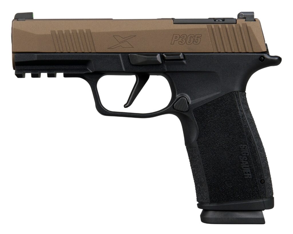 SIG Sauer P365 XMacro Bronze/Black 9mm Pistol, 3.7" Barrel, 17+1 Capacity