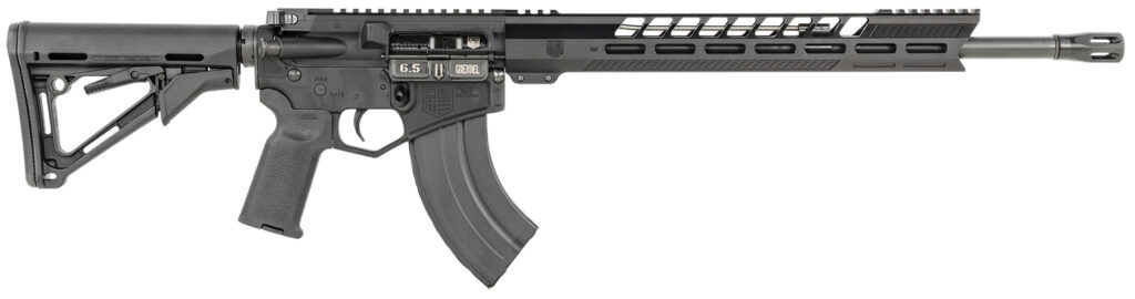 Diamondback DB15 Black Gold Series 6.5 Grendel 18" Rifle, Black product image
