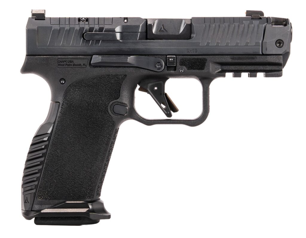 Canik PRIME RADIAN 9mm Pistol, RAMJET/AFTERBURNER, 17+1, Black product image