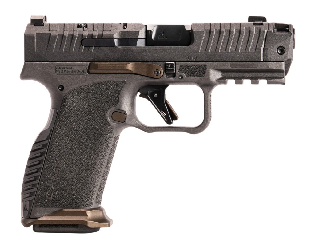 Canik PRIME RADIAN 9mm Pistol, RAMJET/AFTERBURNER, 17+1, Prime Grey product image