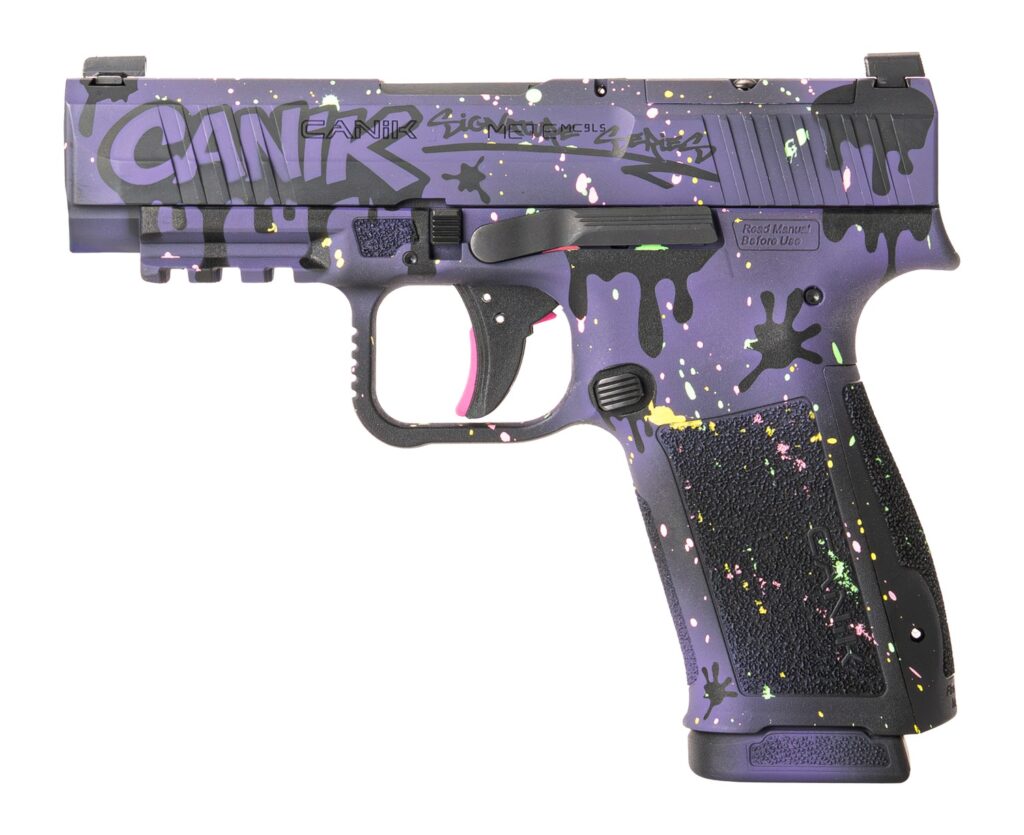 Canik METE MC9LS Signature Series Midnight Drip 9mm pistol, 3.64" Barrel, 17+1