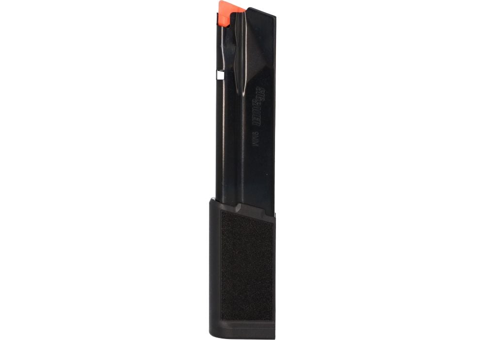 SIG P365 9mm 25-round magazine, black steel
