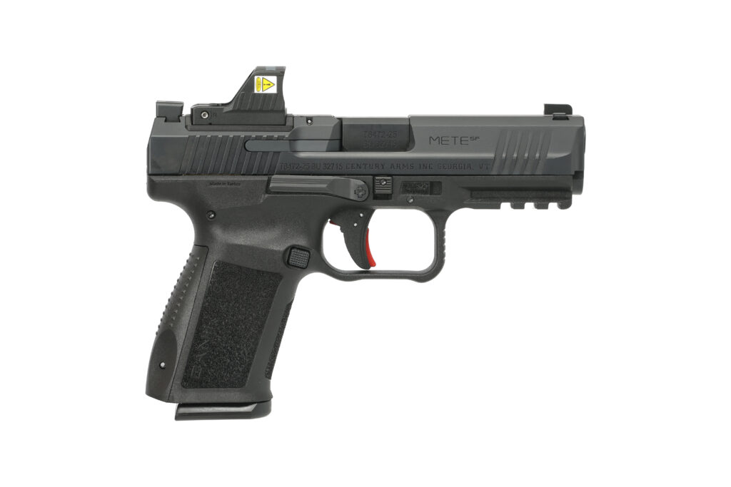 Canik METE SF ONE with Mecanik MO1 9mm pistol in black