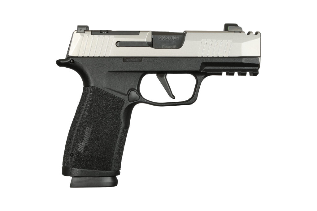 SIG Sauer P365 XMacro Comp Stainless/Black 9mm Pistol, 3.1" Barrel, 17-Round