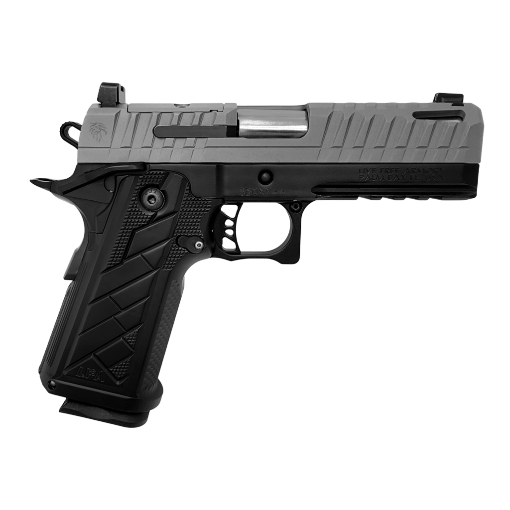 Live Free Armory Apollo 11 V2 Compact 9mm Pistol, 4.15", 18+1, Gray