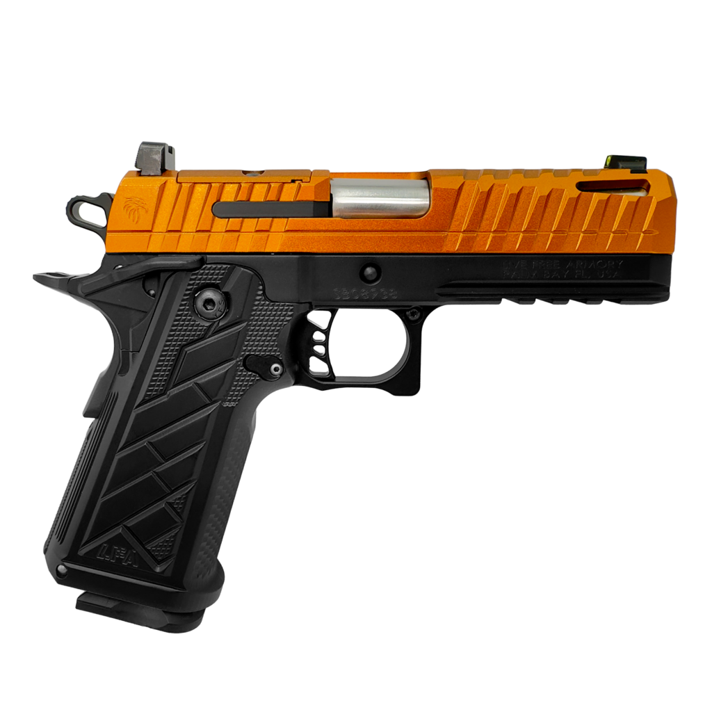 Live Free Armory Apollo 11 V2 Compact 9mm Pistol, 4.15", 18+1, Copper