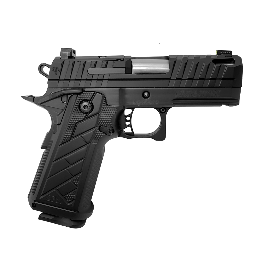 Live Free Armory Apollo 11 V2 Subcompact 9mm Pistol, 18+1, Black