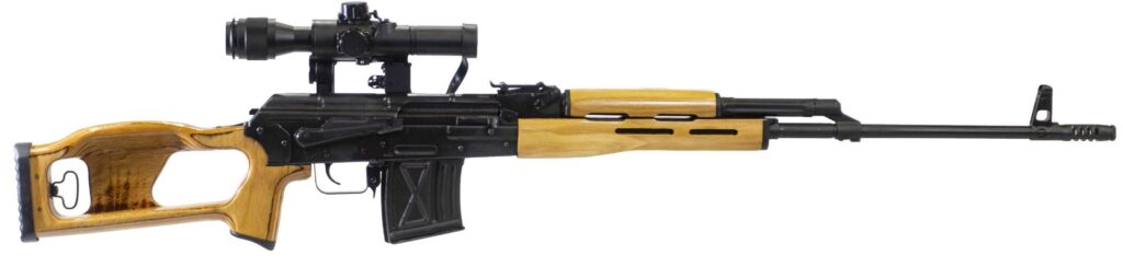 Century Arms Romanian PSL 54 7.62x54R Rifle with Optic