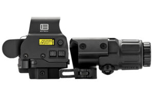 EOTECH HHS STC Hybrid Sight, EXPS3-0 with G33 3x Magnifier and Switch-to-Center Mount, Black
