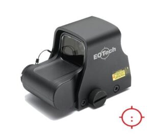 EOTECH XPS3-2 Holographic Weapon Sight, 68 MOA Ring/Two 1 MOA Dots, Black