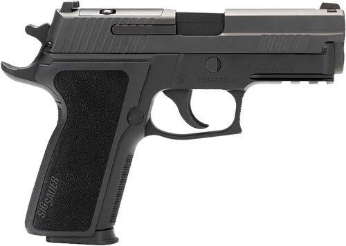 SIG Sauer P229 Elite 9mm optic-ready pistol, right side showing the slide cover plate
