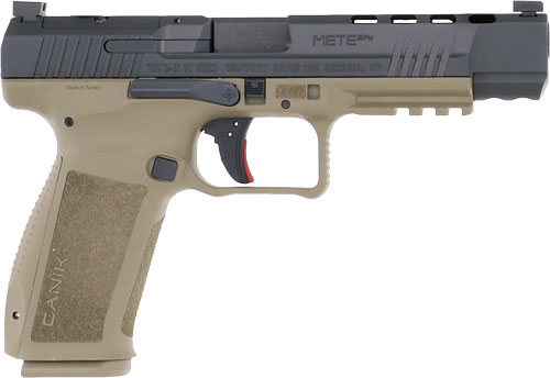 Canik METE SFx 9mm Pistol, 5.2" Barrel, 20+1, Black/FDE product image