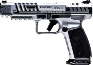 Canik SFx Rival-S 9mm Pistol, 5" Barrel, 18+1, Chrome product image