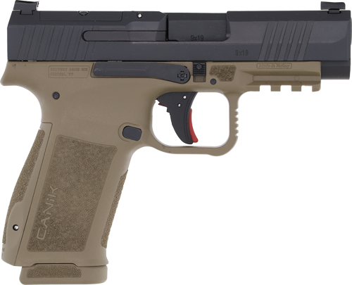 Canik METE MC9LS 9mm Pistol, 3.5" Barrel, 17+1, Black/FDE product image