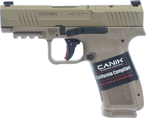 Canik METE MC9LS 9mm Pistol CA Compliant, 3.5" Barrel, 10+1, FDE product image