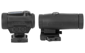 Holosun ARO-EVO-RD-SPR + HM3X Combo Rifle Red Dot Sight and 3x Magnifier, 1.5/65 MOA SPR Reticle, Black