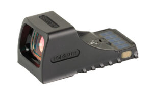 Holosun SCS-P10-GR Solar Charging Green Dot Sight, 2/32 MOA MRS, Black