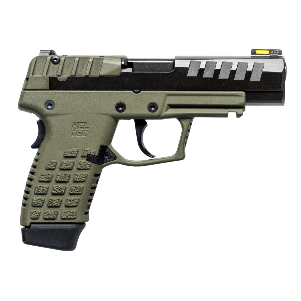KelTec P15 9mm 4" Barrel 15+1 Capacity OD Green Pistol