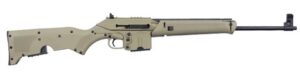 KelTec SU16 Blue Slide/FDE Frame 5.56 NATO / .223 Rem 18.5" Barrel 10+1 Capacity FDE Rifle