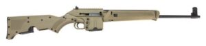 KelTec SU16CA CA Compliant Blue Slide/FDE Frame 5.56 NATO / .223 Rem 16" Barrel 10+1 Capacity FDE Rifle