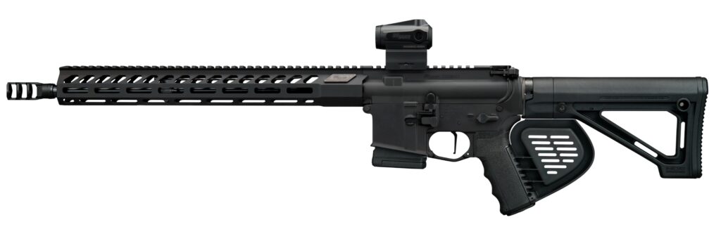 SIG Sauer M400 Forge CA-Compliant Rifle with Romeo-MSR Gen II, 5.56 NATO, 16-Inch Barrel, Black, 10-Round