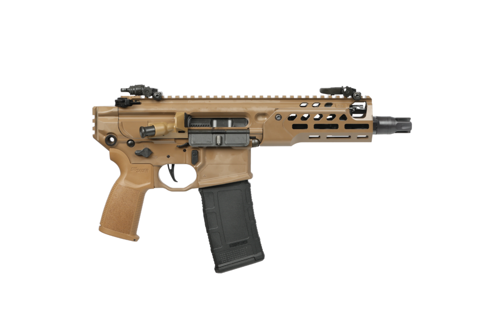 SIG Sauer MCX-SPEAR LT Rifle, 300 BLK, 6-Inch Barrel, FDE