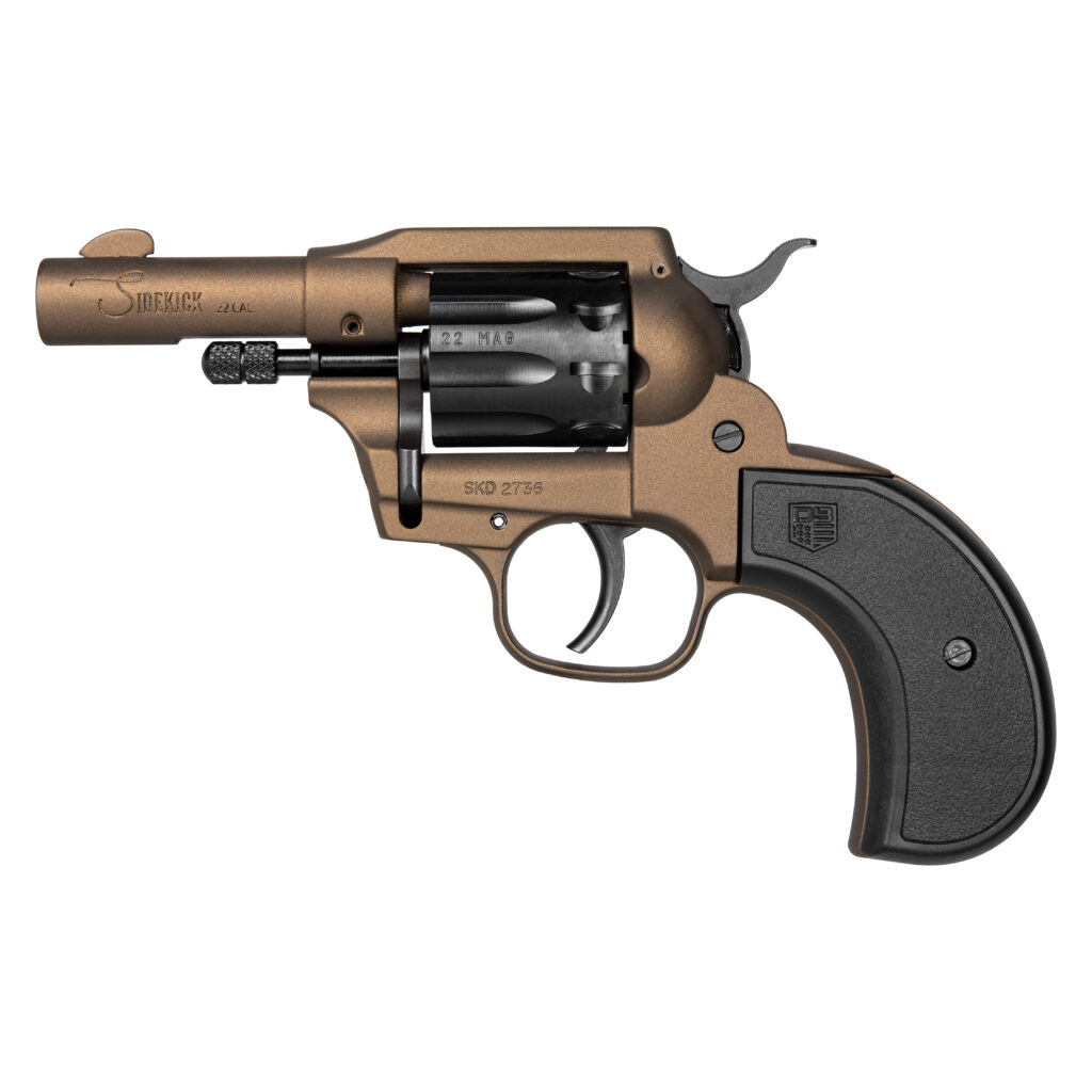 Diamondback Sidekick .22 LR/.22 Mag 3" Revolver, Midnight Bronze product image