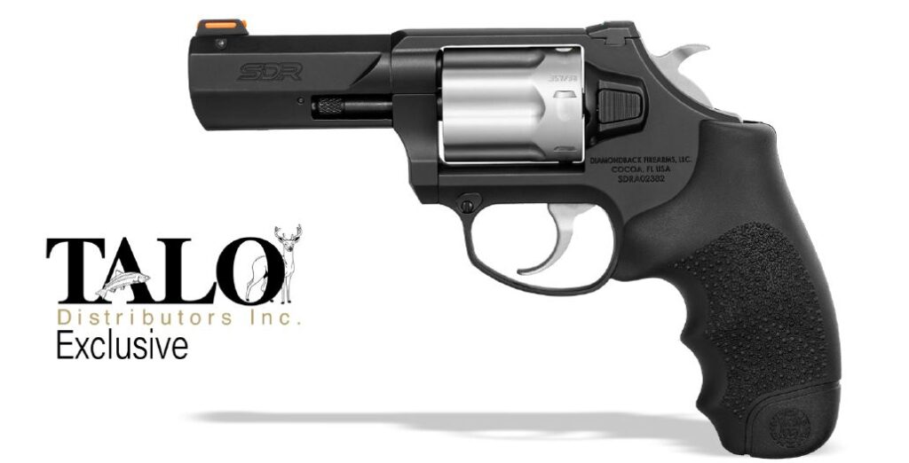 Diamondback SDR .357 Mag/.38 SPL 3" Revolver, Black Nitride product image