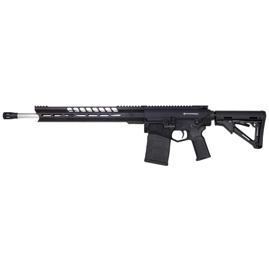 Diamondback DB10 Black Gold Series .308 Win 18" V Rail Rifle, Black product image