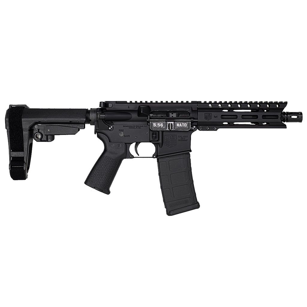 Diamondback DB15 Carbon Series 5.56 NATO 7" Pistol with SBA3 Brace, Black product image